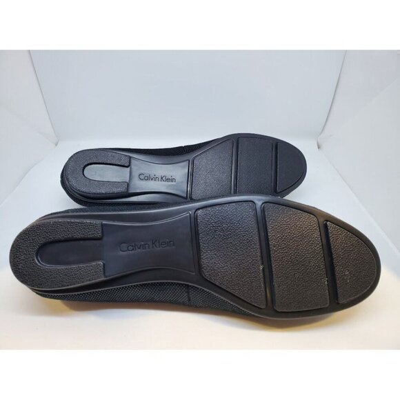 Calvin Klein NIB Women's Maxee Textured Suede Slinky Ballet Flats - Picture 7 of 7